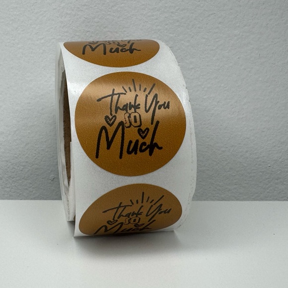 Thank You so much Sticker | shipping supplies sticker labels new - Picture 4 of 13
